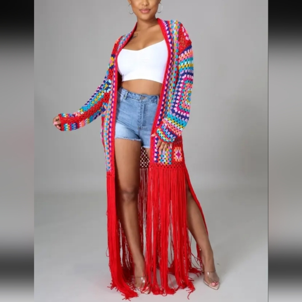 Tassel cardigan